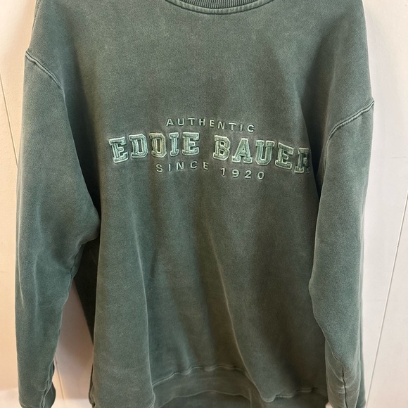Eddie Bauer Sweaters - Eddie Bauer Green Crewneck from the 90’s